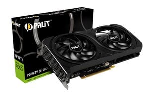 Palit GeForce RTX 4060 Infinity 2 (NE64060019P1-1070L) цена и информация | Видеокарты | kaup24.ee
