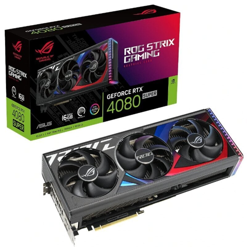 Asus ROG Strix GeForce RTX 4080 Super (ROG-STRIX-RTX4080S-16G-GAMING) hind ja info | Videokaardid (GPU) | kaup24.ee