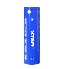 Aku Xtar INR 18650H Li-Ion 3,7V 2600mAh 30A цена и информация | Батарейки | kaup24.ee