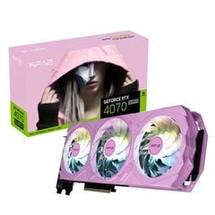 KFA2 GeForce RTX 4070 Super EX Gamer Pink 1-Click OC (47SOM7MD7LKK) цена и информация | Видеокарты | kaup24.ee