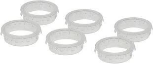 6 x Knebelring Schaltergriffschutz Backofen Herd ORIGINAL Bosch Siemens 00612104 цена и информация | Аксессуары для бытовой техники | kaup24.ee