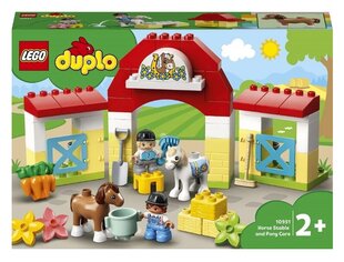 10951 LEGO® DUPLO Town Конюшня и уход за пони цена и информация | Конструкторы и кубики | kaup24.ee