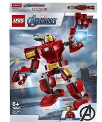 76140 LEGO® Super Heroes Marvel Avengers Movie 4 Робот Железного человека цена и информация | Конструкторы и кубики | kaup24.ee