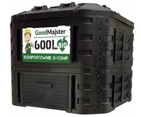 Komposter GoodMajster, 600 l hind ja info | Kompostrid, prügikonteinerid | kaup24.ee