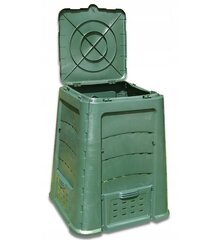 Komposter Ekobat, 600L, roheline hind ja info | Kompostrid, prügikonteinerid | kaup24.ee