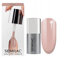 Hübriidküünelakk Semilac One Step, S210 roosa, 5 ml hind ja info | Küünelakid, küünetugevdajad | kaup24.ee