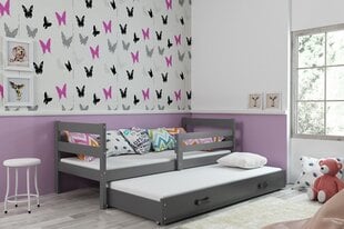 Детская кроватка без матраса BMS11PP, 80x190 см, серый цена и информация | Детские кровати | kaup24.ee