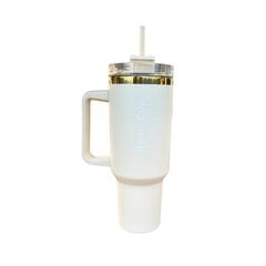 HydroCup kõrrega termokruus XL 1200ml, kuldne kreemine hind ja info | Termosed, termostassid | kaup24.ee