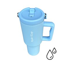 HydroCup kõrrega termokruus XL 1200ml, pastell hele sinine hind ja info | Termosed, termostassid | kaup24.ee