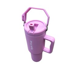 HydroCup термокружка с трубочкой XL, 1200мл, фиолетовая цена и информация | Термосы, термокружки | kaup24.ee
