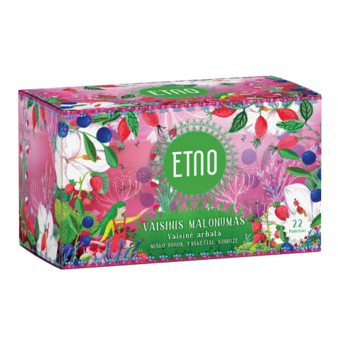 Puuviljatee Etno Fruity Delight, 22 tk., 44 g цена и информация | Tee | kaup24.ee