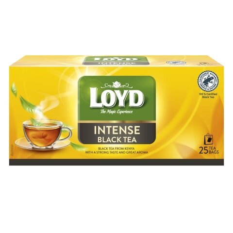 Must tee Loyd Intense, 25 x 2 g цена и информация | Tee | kaup24.ee