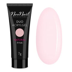 NeoNail Duo AcrylGel Натуральный розовый акриловый гель 7 г цена и информация | Лаки для ногтей, укрепители для ногтей | kaup24.ee