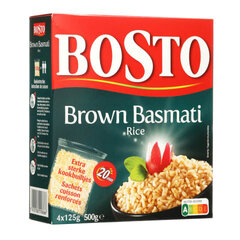 Коричневый рис басмати Bosto, 500 г цена и информация | Каши, крупы, хлопья | kaup24.ee