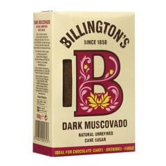 Tume Muscovado suhkruroog Billingtons, 500 g hind ja info | Lisandid toiduvalmistamiseks | kaup24.ee