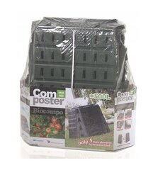 Komposter Prosperplast, 500L, roheline hind ja info | Kompostrid, prügikonteinerid | kaup24.ee