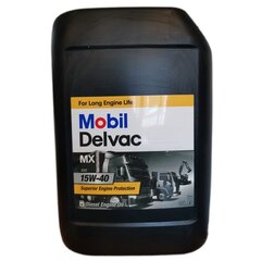 Mobil DELVAC MX 15W40 20L цена и информация | Моторные масла | kaup24.ee