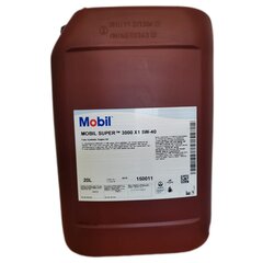 Mobil Super 3000 X1 5W40 mootoriõli, 20L hind ja info | Mootoriõlid | kaup24.ee