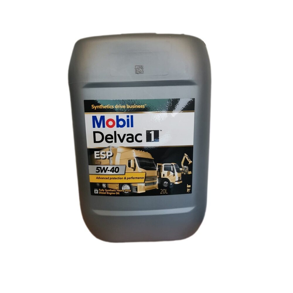 Mobil Delvac 1 ESP 5W40 mootoriõli, 20L hind ja info | Mootoriõlid | kaup24.ee