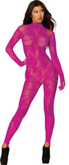 Dreamgirl розовый узорчатый кэтсьют S-L цена и информация | Сексуальное женское белье | kaup24.ee