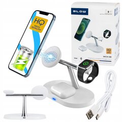 Juhtmeta laadija IPHONE APPLE WATCH 3in1 MAGSAFE 15W USB C hind ja info | Akulaadijad | kaup24.ee