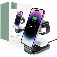 QI ИНДУКЦИОННОЕ ЗАРЯДНОЕ УСТРОЙСТВО 15W ДЛЯ MAGSAFE ДЛЯ IPHONE 12 13 14 15 / GALAXY S24 цена и информация | Зарядные устройства для телефонов | kaup24.ee