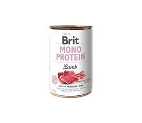 Brit Care Mono Protein Lamb märgtoit allergilistele koertele, 400 g hind ja info | Konservid koertele | kaup24.ee