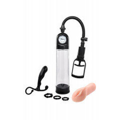 Masturbaator Adam & Eve Pleasure kit for him, läbipaistev hind ja info | Sekslelud, masturbaatorid | kaup24.ee