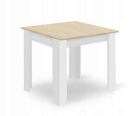 5-частный обеденный комплект Leobert Osaka, коричневый/белый цена и информация | Комплекты мебели для столовой | kaup24.ee