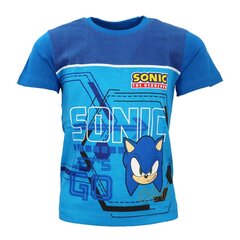 Sonic the Hedgehog T-särk ja lühikesed püksid komplekt lastele hind ja info | Poiste hommikumantlid ja pidžaamad | kaup24.ee