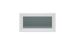 Avatav PVC aken 1200x630 Arutech, valge/valge hind ja info | Plastikaknad | kaup24.ee