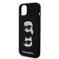 Karl Lagerfeld Liquid Silicone Karl and Choupette Heads Case цена и информация | Telefoni kaaned, ümbrised | kaup24.ee