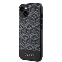 Guess PU G Cube MagSafe Case for iPhone 15 Black цена и информация | Чехлы для телефонов | kaup24.ee