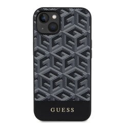 Guess PU G Cube MagSafe Case for iPhone 15 Black цена и информация | Чехлы для телефонов | kaup24.ee