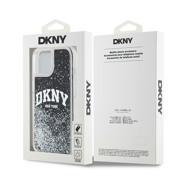 DKNY Liquid Glitter Big Logo Hardcase цена и информация | Telefoni kaaned, ümbrised | kaup24.ee