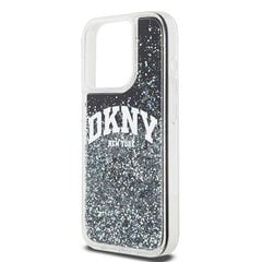 DKNY DKHCP15XLBNAET iPhone 15 Pro Max 6.7" biały|white hardcase Liquid Glitter Big Logo цена и информация | Чехлы для телефонов | kaup24.ee