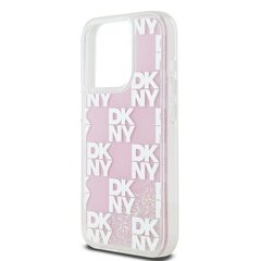 DKNY DKHCP15LLCPEPP iPhone 15 Pro 6.1" różowy|pink hardcase Liquid Glitter Multilogo цена и информация | Чехлы для телефонов | kaup24.ee