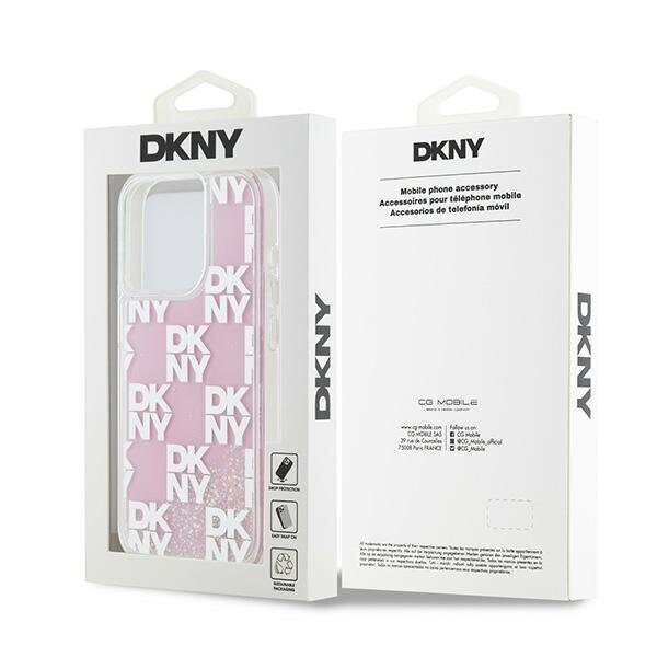 DKNY Liquid Glitter Multilogo Hardcase hind ja info | Telefoni kaaned, ümbrised | kaup24.ee