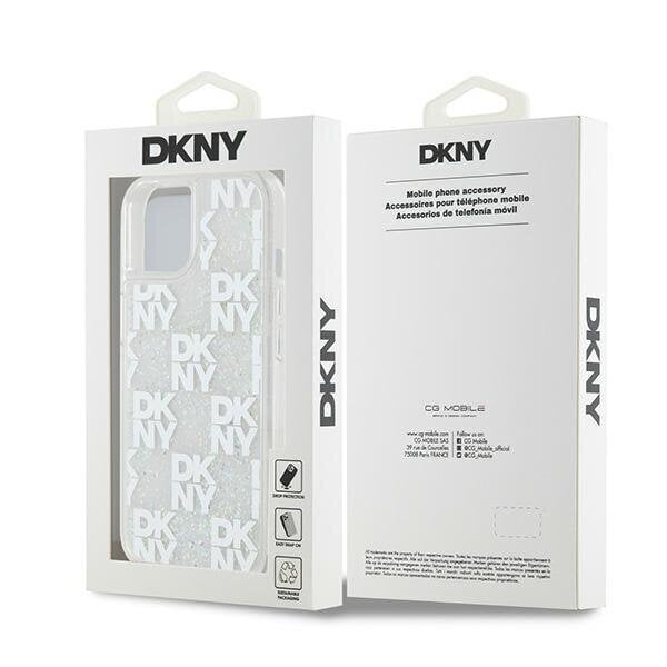 DKNY Liquid Glitter Multilogo Hardcase цена и информация | Telefoni kaaned, ümbrised | kaup24.ee