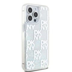 DKNY DKHCP15XLCPEPT iPhone 15 Pro Max 6.7" biały|white hardcase Liquid Glitter Multilogo цена и информация | Чехлы для телефонов | kaup24.ee