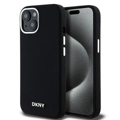 DKNY DKHMP15XSMCHLP iPhone 15 Pro Max 6.7" różowy|pink hardcase Liquid Silicone Small Metal Logo MagSafe цена и информация | Чехлы для телефонов | kaup24.ee