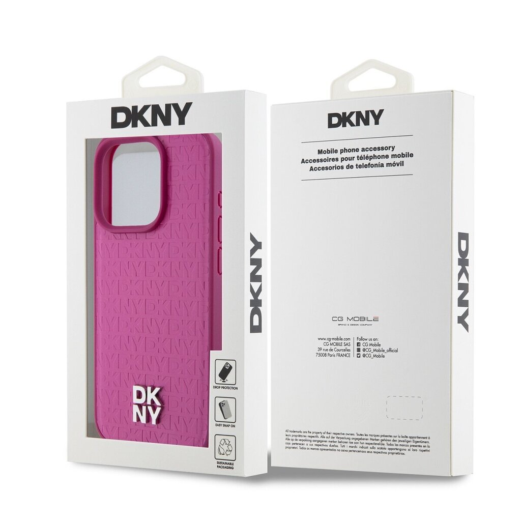 DKNY Leather Stack Logo Mag Case hind ja info | Telefoni kaaned, ümbrised | kaup24.ee