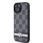 DKNY Hardcase Leather Checkered Mono Pattern & Printed Stripes цена и информация | Telefoni kaaned, ümbrised | kaup24.ee