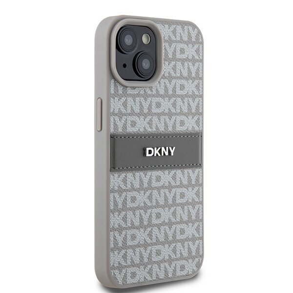 DKNY Hardcase Leather Mono Stripe & Metal Logo hind ja info | Telefoni kaaned, ümbrised | kaup24.ee