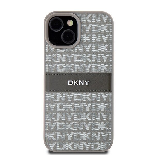 DKNY Hardcase Leather Mono Stripe & Metal Logo цена и информация | Telefoni kaaned, ümbrised | kaup24.ee