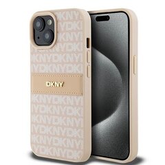 DKNY DKHCS24SPRTHSLK S24 S921  czarny|black hardcase Leather Mono Stripe & Metal Logo цена и информация | Чехлы для телефонов | kaup24.ee