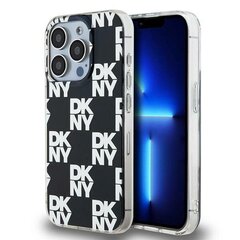 DKNY DKHCP15XHDLCEK iPhone 15 Pro Max 6.7" czarny|black hardcase IML Checkered Mono Pattern цена и информация | Чехлы для телефонов | kaup24.ee