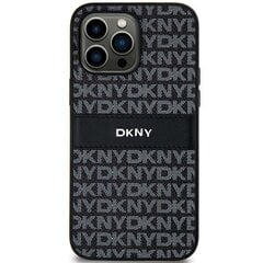 DKNY DKHCS24LPRTHSLK S24 Ultra S928  czarny|black hardcase Leather Mono Stripe & Metal Logo цена и информация | Чехлы для телефонов | kaup24.ee