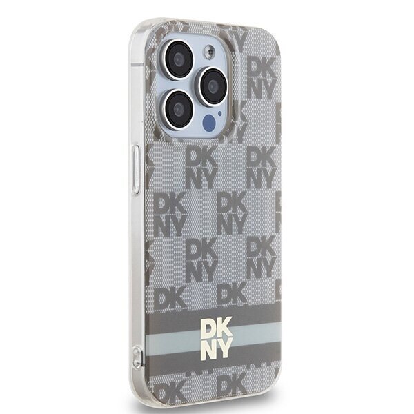 DKNY Hardcase IML Checkered Mono Pattern & Printed Stripes Mag цена и информация | Telefoni kaaned, ümbrised | kaup24.ee