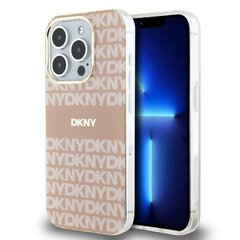 DKNY DKHMP13LHRHSEP iPhone 13 Pro | 13 6.1" różowy|pink hardcase IML Mono & Stripe MagSafe цена и информация | Чехлы для телефонов | kaup24.ee